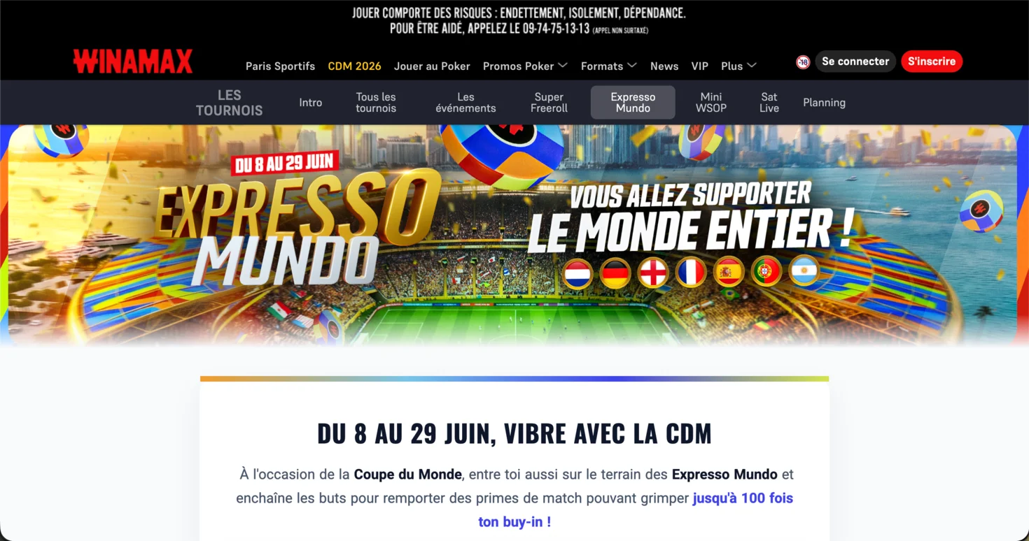 Winamax : casino en ligne fiable France